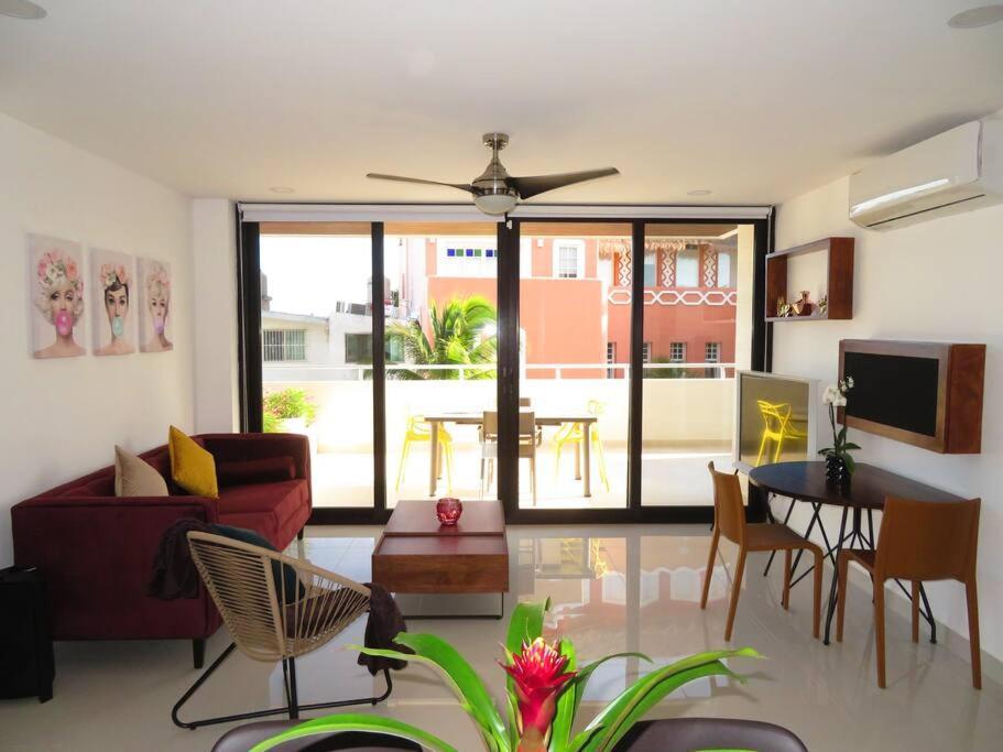 Elegant Apartment Well Located In The Hotel Zone Of カンクン エクステリア 写真